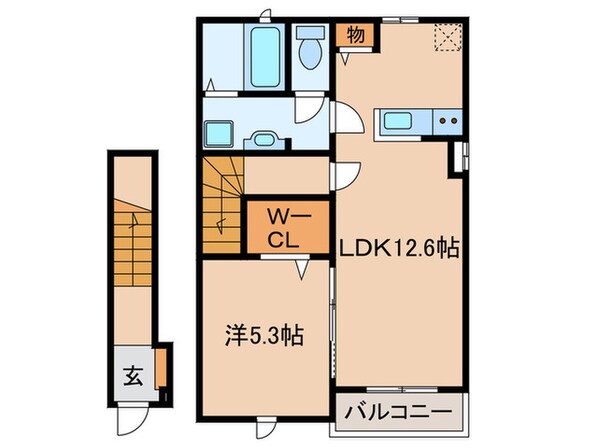 リュニック唯Ⅰの物件間取画像